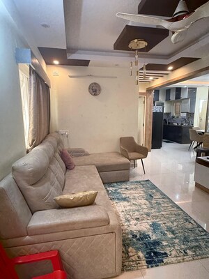 Living Room in 2 BHK Apartment at Candeur Signature, Varthur – for Rent