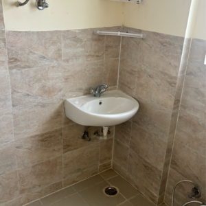 Bathroom in 3 BHK Apartment at Wave Dream Homes, Ram Nagar – for Rent
