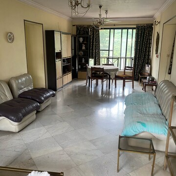 Living Room in 3 BHK Apartment at Powai – for Sale