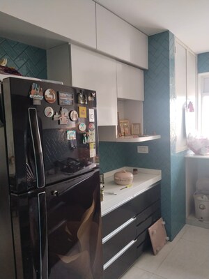 Kitchen in 1 BHK Apartment at Puranik Rumah Bali Phase III, Ghodbunder Road – for Rent