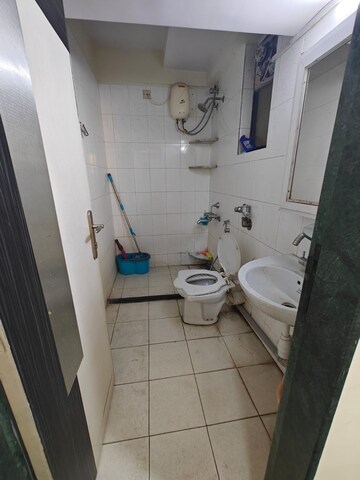 Bathroom in 1 BHK Apartment at Puranik Rumah Bali Phase III, Ghodbunder Road – for Rent