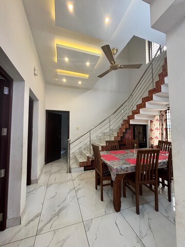 Staircase in 4 BHK Independent House at Mannuthy – for Sale