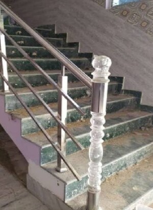 Staircase in 2 BHK Builder Floor at Khanpur – for Sale
