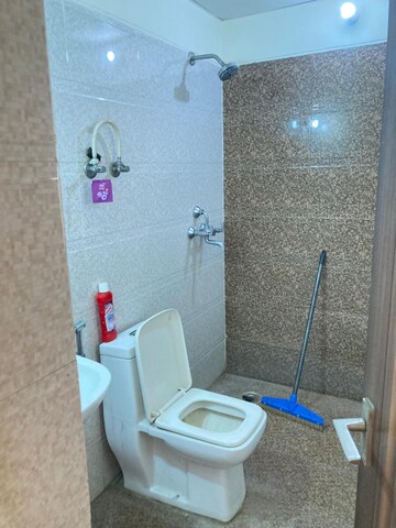 Bathroom in 2.5 BHK Apartment at Hawelia Valencia Homes, Sector 1 Greater Noida – for Rent