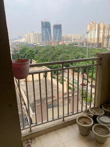 Balcony in 2.5 BHK Apartment at Hawelia Valencia Homes, Sector 1 Greater Noida – for Rent