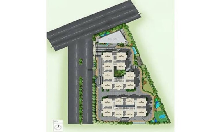 Master Plan, aparna-cyber-star 3 Bedroom 1608 Sq.Ft. Apartment In Osman Nagar Hyderabad 9270243