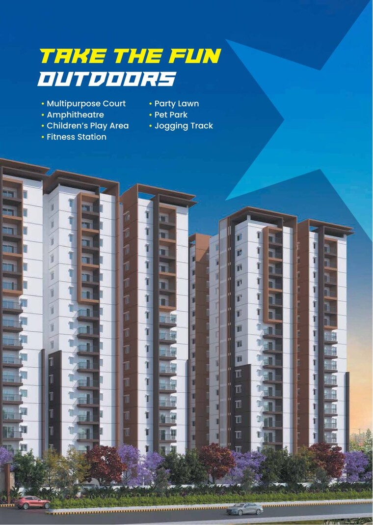 Exterior View, aparna-cyber-star 3 Bedroom 1608 Sq.Ft. Apartment In Osman Nagar Hyderabad 9270243