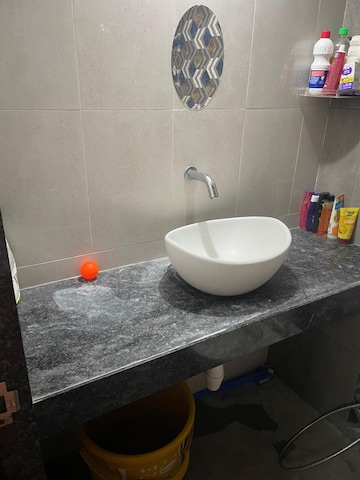 Bathroom in 1 BHK Apartment at Paranjape Blue Ridge, Hinjewadi – for Rent