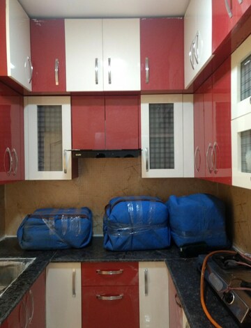 Kitchen in 3 BHK Apartment at SVP Gulmohur Garden Phase 2, Raj Nagar Extension – for Rent