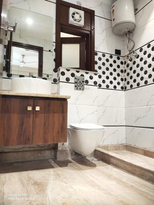 Kitchen in 3 BHK Builder Floor at Kailash Hills – for Sale