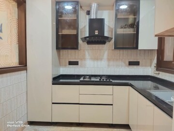Kitchen in 3 BHK Builder Floor at Kailash Hills – for Sale