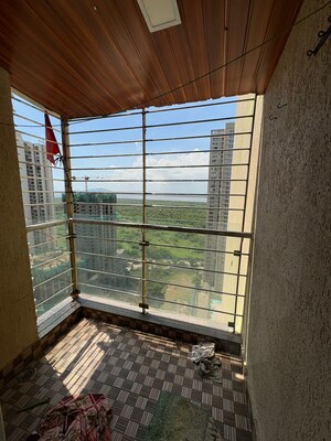 Balcony in 2 BHK Apartment at Ghansoli – for Rent