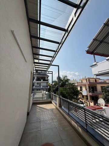 Terrace in 2 BHK Builder Floor at Mahadev Engineers Enclave, Kanwali – for Rent