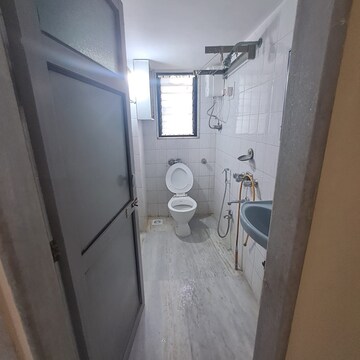 Bathroom in 2 BHK Apartment at Shree Sai Shrusti CHS, Bhandup – for Rent
