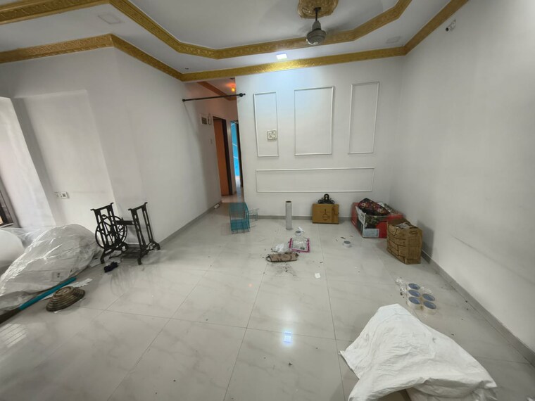 Living Room, concrete-sai-swar 2 Bedroom 1000 Sq.Ft. Apartment In Kharghar Navi Mumbai 9270446