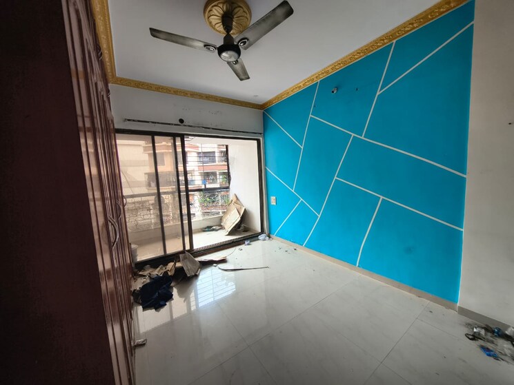 Bedroom, concrete-sai-swar 2 Bedroom 1000 Sq.Ft. Apartment In Kharghar Navi Mumbai 9270446