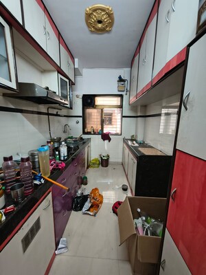 Kitchen in 2 BHK Apartment at Concrete Sai Swar, Kharghar – for Rent