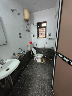 Bathroom in 2 BHK Apartment at Concrete Sai Swar, Kharghar – for Rent