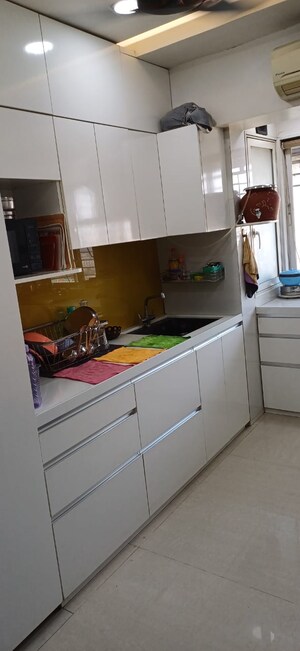 Kitchen in 3 BHK Apartment at Shiv Shakti Complex, Andheri West – for Rent