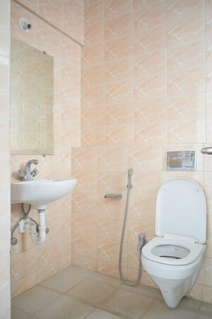 Bathroom in 3 BHK Apartment at Karan Palms, Warje – for Sale