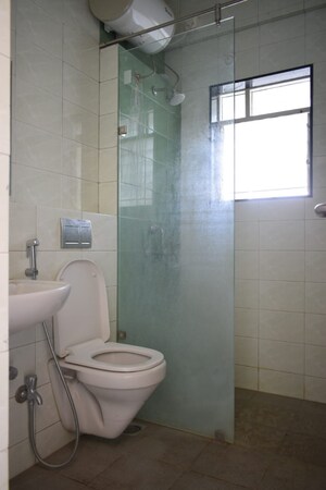 Bathroom in 3 BHK Apartment at Karan Palms, Warje – for Sale