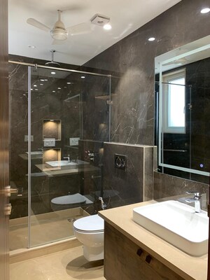 Bathroom in 4 BHK Builder Floor at Greater Kailash ii – for Rent