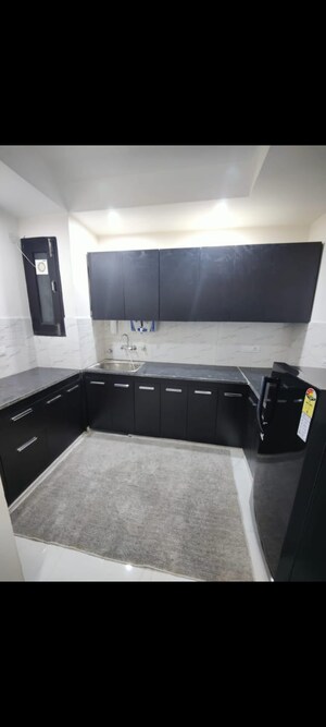 Kitchen in 1 BHK Builder Floor at Hong Kong Bazaar, Sector 57 – for Rent