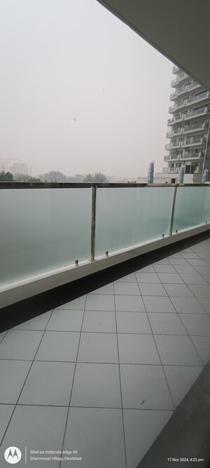 Building Lobby in 3.5 BHK Apartment at Ahinsha Naturez Park, Sector 41 – for Rent