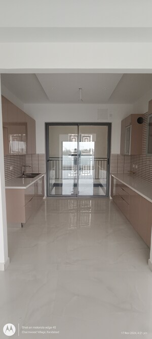 Staircase in 3.5 BHK Apartment at Ahinsha Naturez Park, Sector 41 – for Rent