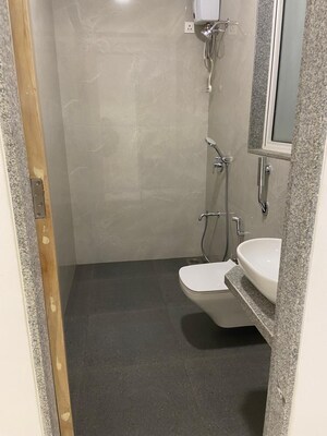 Bathroom in 4 BHK Apartment at Neelam Senroofs, Nahur East – for Sale