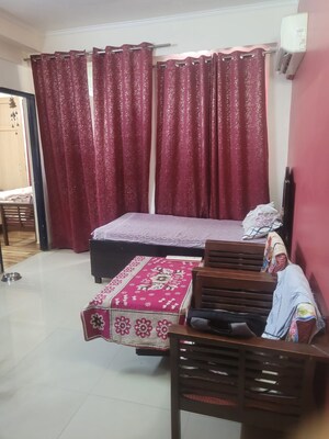 Living Room in 1 BHK Apartment at Habitech Greens, Tech Zone 4 Greater Noida – for Rent
