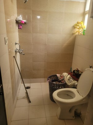 Bathroom in 1 BHK Apartment at Habitech Greens, Tech Zone 4 Greater Noida – for Rent