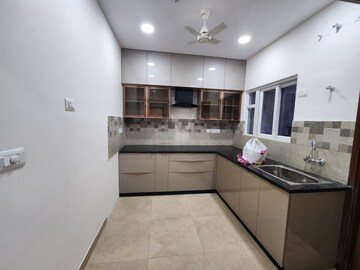 Kitchen in 3 BHK Apartment at Prestige Tranquil, Kokapet – for Rent