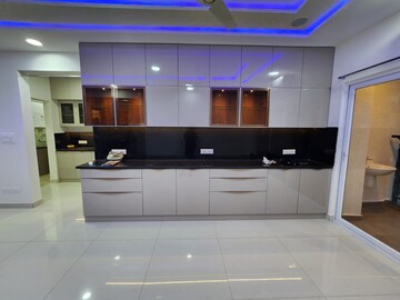 Kitchen in 3 BHK Apartment at Prestige Tranquil, Kokapet – for Rent