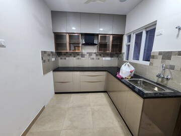 Kitchen in 3 BHK Apartment at Prestige Tranquil, Kokapet – for Rent