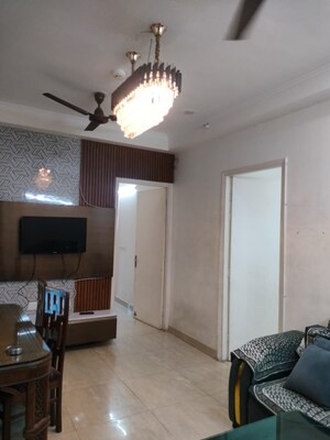 Living Room in 3 BHK Apartment at Habitech Greens, Tech Zone 4 Greater Noida – for Rent