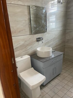 Bathroom in 3 BHK Independent House at Omaxe New Chandigarh, North Mullanpur – for Rent