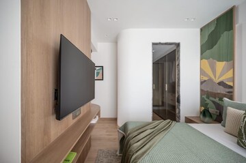 Bedroom in 4 BHK Apartment at Lodha The World Towers World One Tier 2, Worli – for Rent