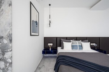 Kitchen in 4 BHK Apartment at Lodha The World Towers World One Tier 2, Worli – for Rent