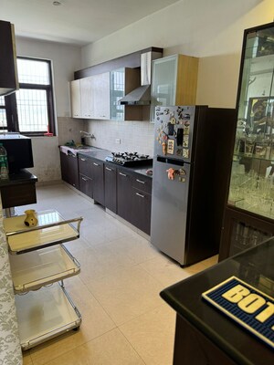 Living Room in 3 BHK Builder Floor at Omaxe New Chandigarh, North Mullanpur – for Rent