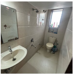 Bathroom in 3 BHK Apartment at Gold Crown, Andheri West – for Sale