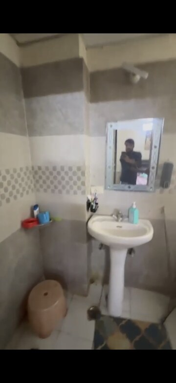 Bathroom in 2 BHK Apartment at Galaxy Royale, Gaur City 2 – for Sale