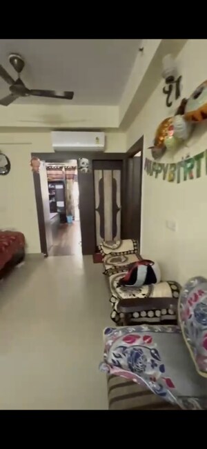 Living Room in 2 BHK Apartment at Galaxy Royale, Gaur City 2 – for Sale