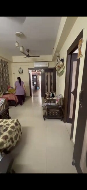 Living Room in 2 BHK Apartment at Galaxy Royale, Gaur City 2 – for Sale