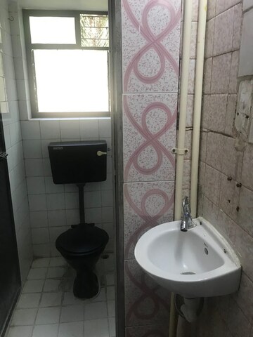Bathroom in 1 RK Apartment at Adarsh Nagar Society, Worli – for Rent