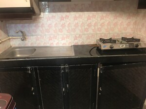 Kitchen in 1 RK Apartment at Adarsh Nagar Society, Worli – for Rent