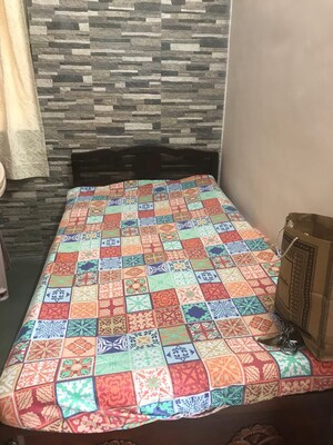 Bedroom in 1 RK Apartment at Adarsh Nagar Society, Worli – for Rent