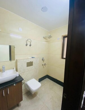 Washroom in 2 BHK Apartment at Sahridaya Apartments, Paschim Vihar – for Rent