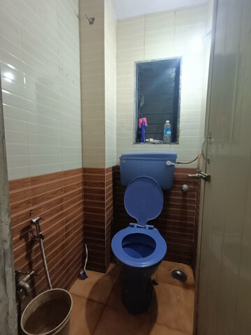 Bathroom in 1 RK Apartment at Omkar Arcade, New Panvel – for Sale