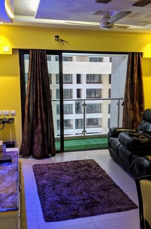Living Room in 2 BHK Apartment at HDIL Metropolis Residences, Andheri West – for Sale